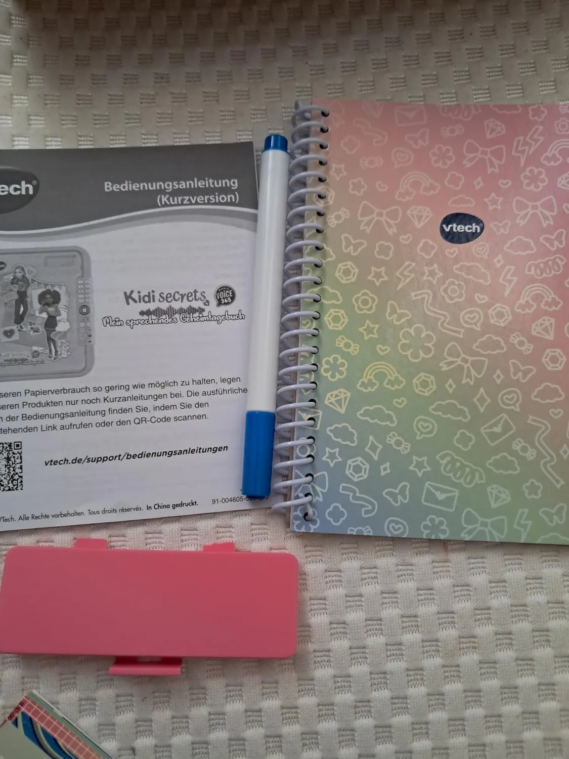 VTech KidiSecrets Magic Voice 365 Tagebuch mit Code
