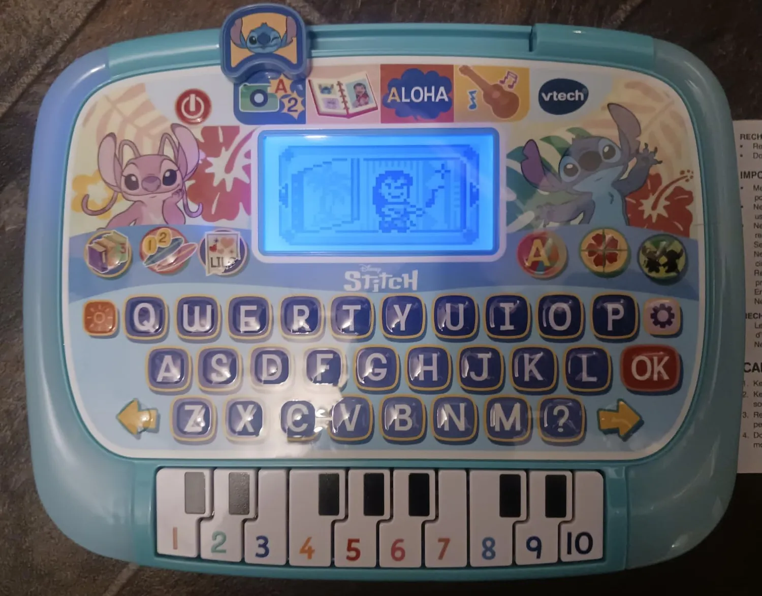 VTech Stitch Learning Tablet Lerntablet Disney