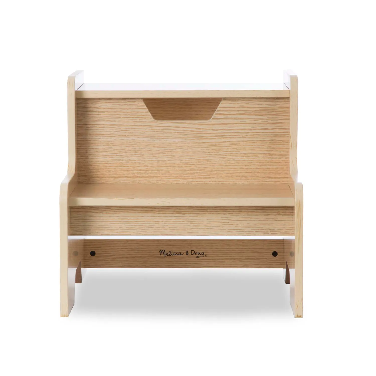 Melissa & Doug Tritthocker Holz natur 2-stufig