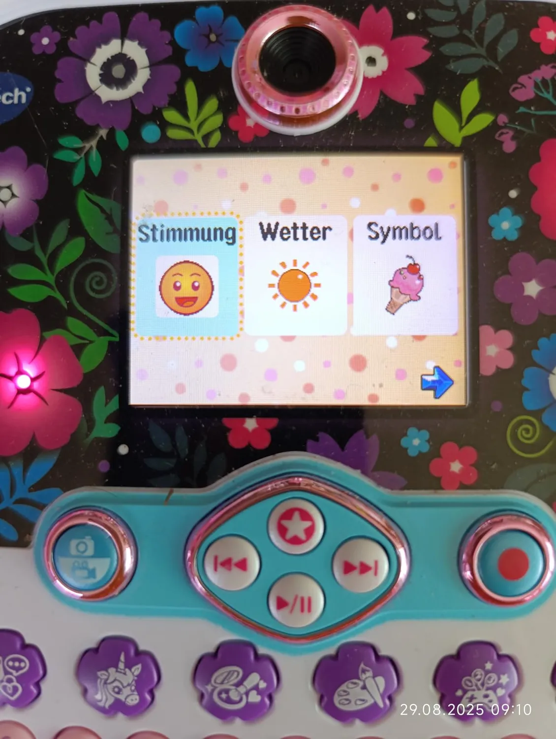 VTech KidiSecrets Selfie Music 2.0 Tagebuch mit Gesichtserkennung