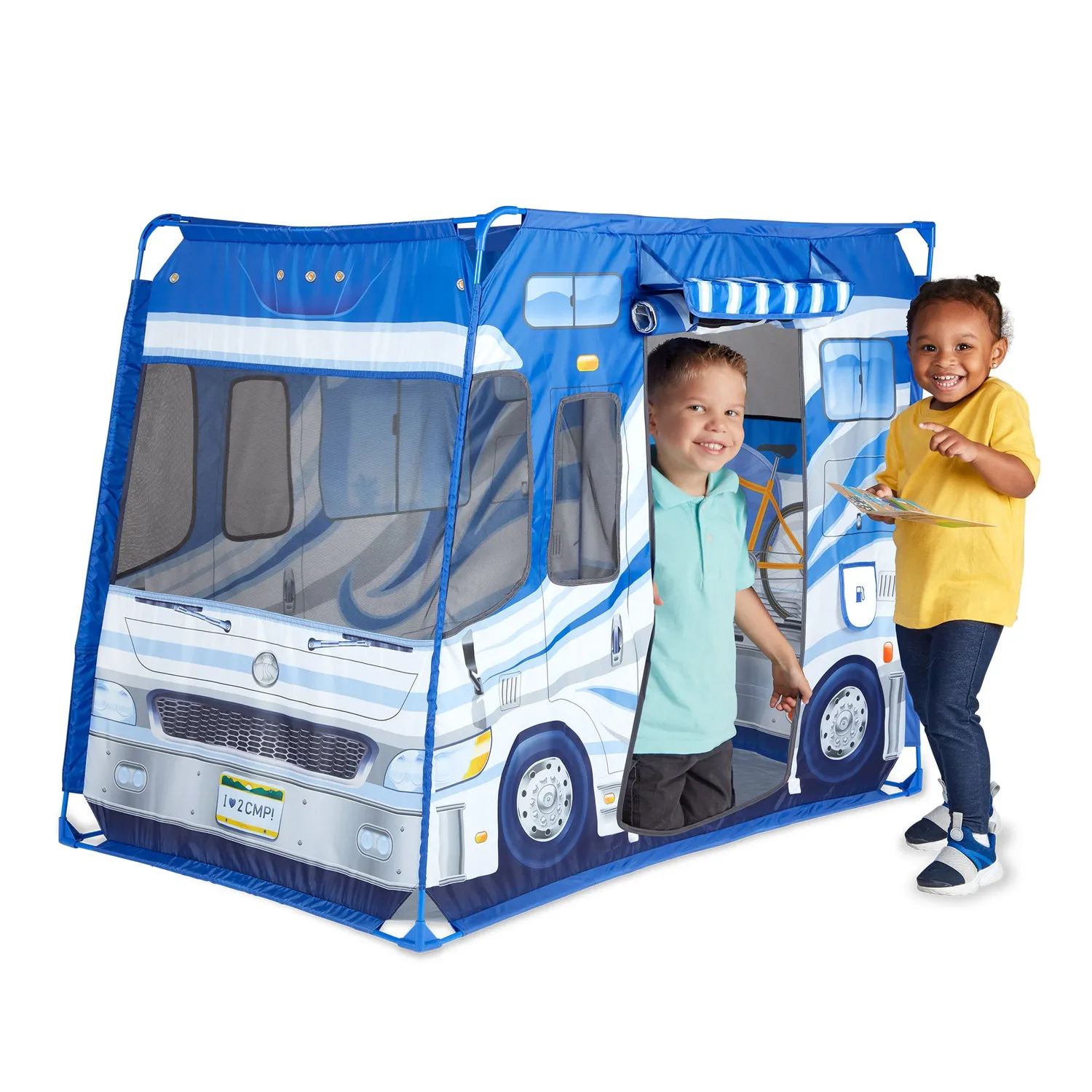 Melissa & Doug Let's Explore Camper Tent Spielzelt mit Tasche