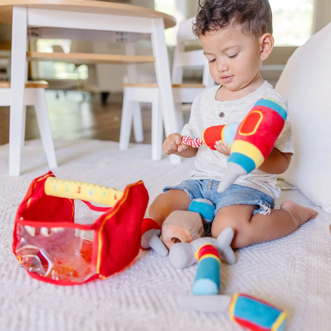Melissa & Doug Toolbox Fill and Spill Werkzeugkasten Plüsch