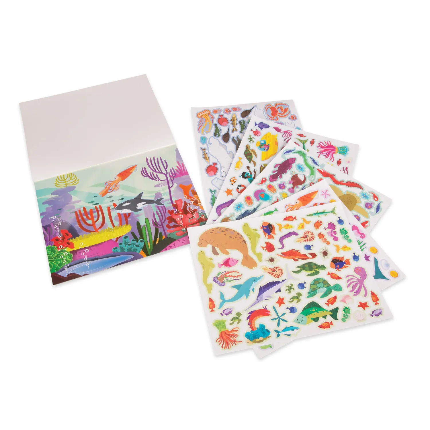 Melissa & Doug Reusable Sticker Pad Under the Sea Stickeralbum 245 Sticker