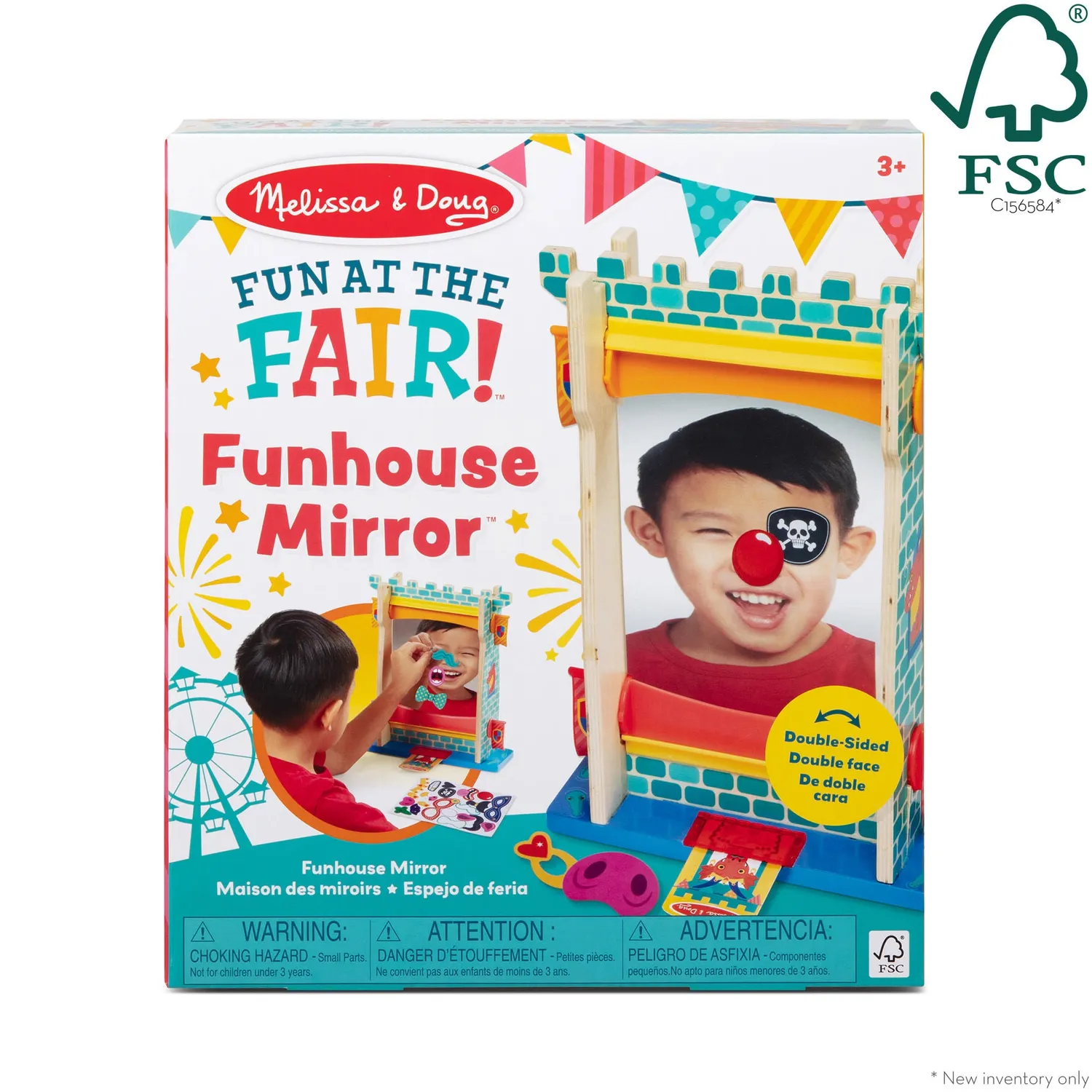 Melissa & Doug Fun at the Fair Zerrspiegel Spielset