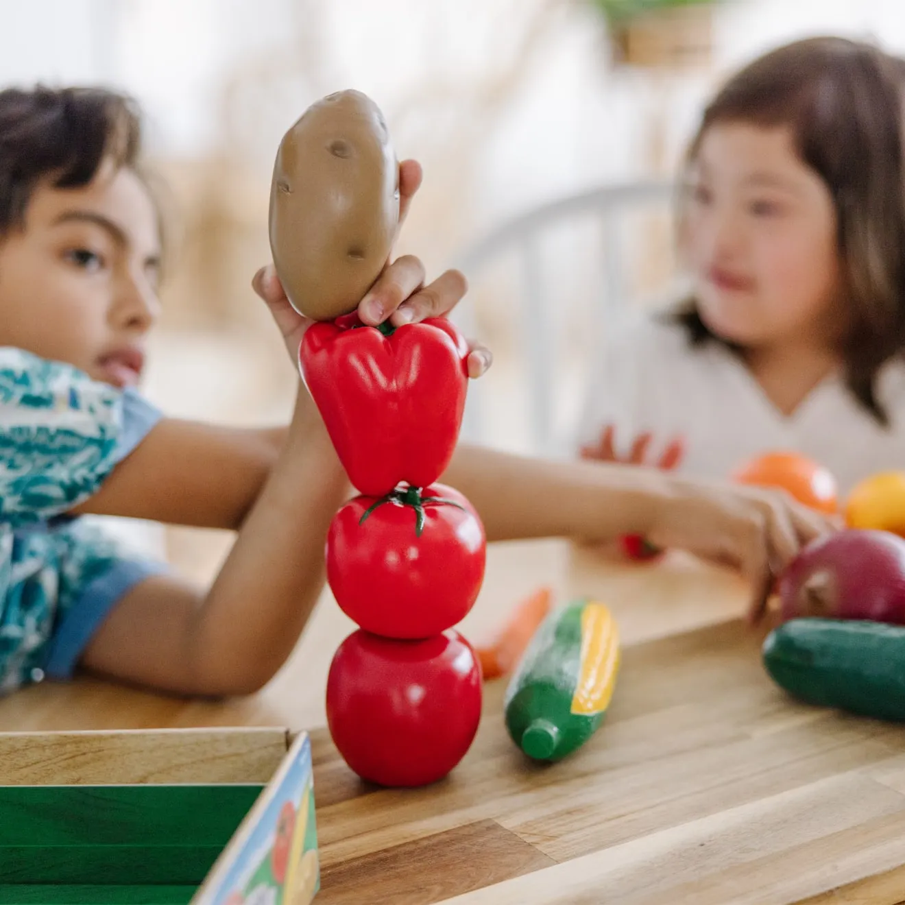 Melissa & Doug Combo Obst & Gemüse Kaufladen Set 16-teilig
