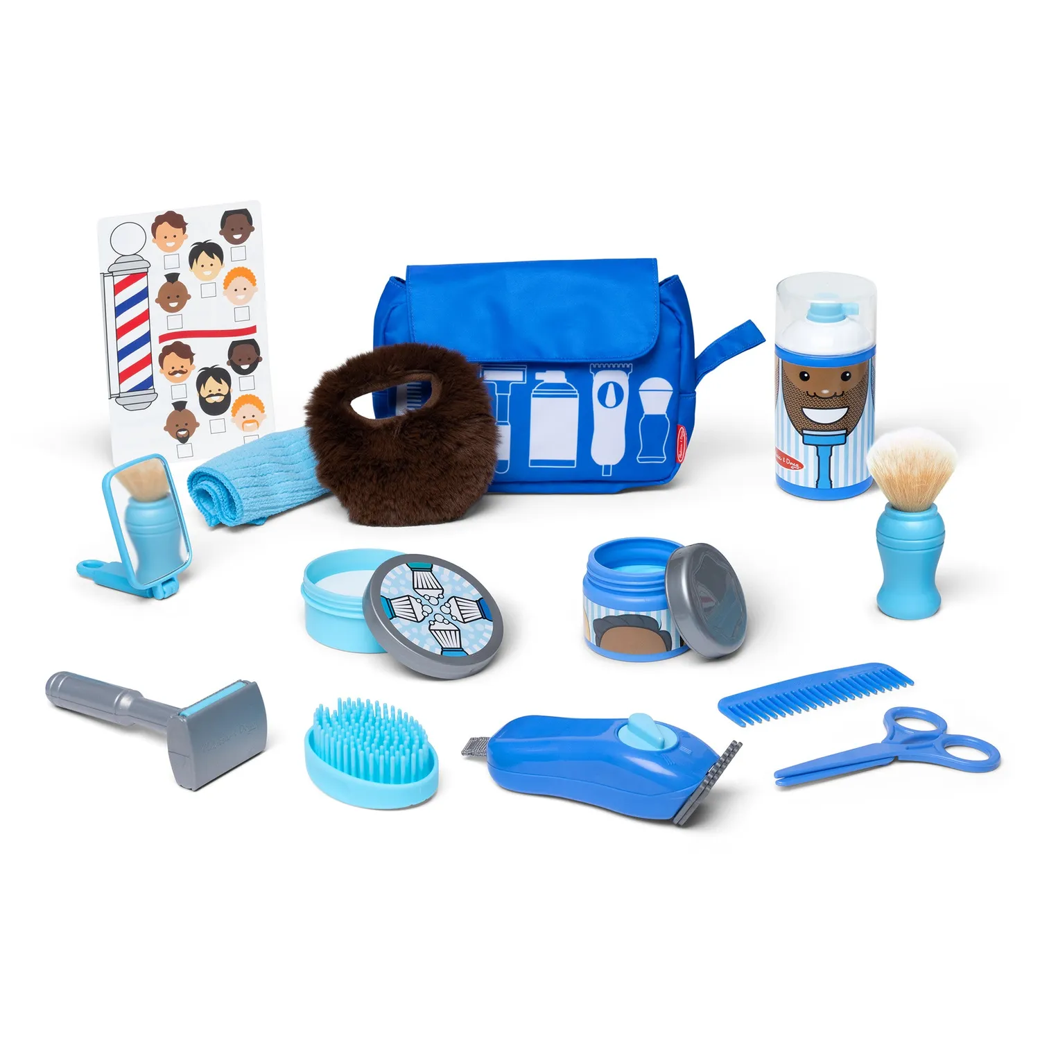 Melissa & Doug Barber Shop Friseur Spielset