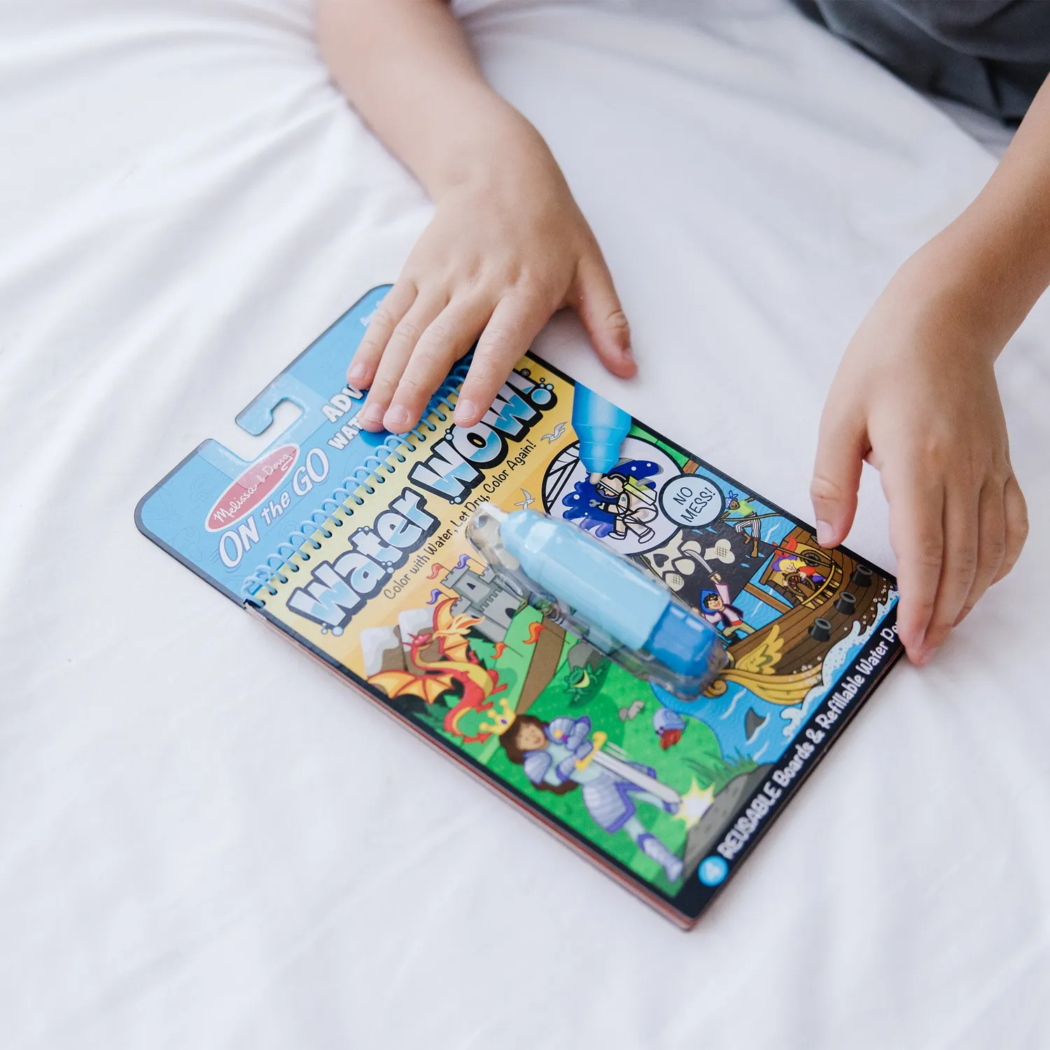 Melissa & Doug Water Wow Abenteuer Malbuch mit Wasserstift