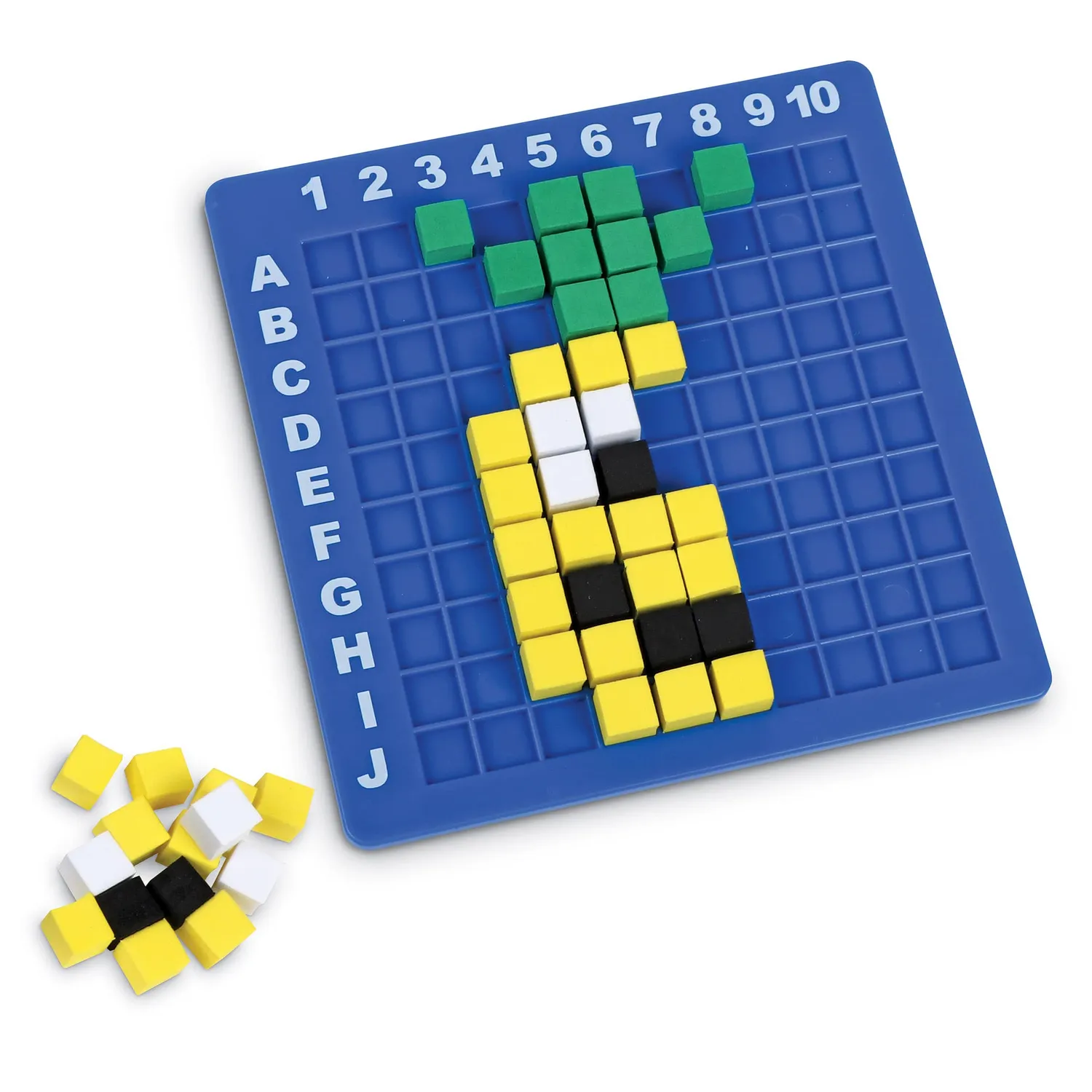 Learning Resources Pixel Art Mint Logikspiel 400 Würfel