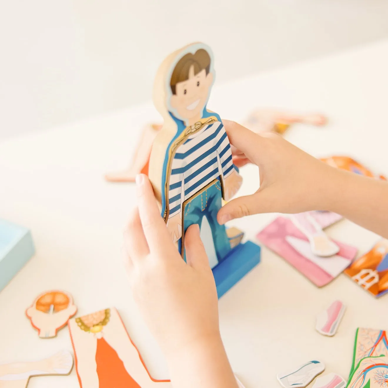 Melissa & Doug Human Body Magnetpuzzle Körper Organe