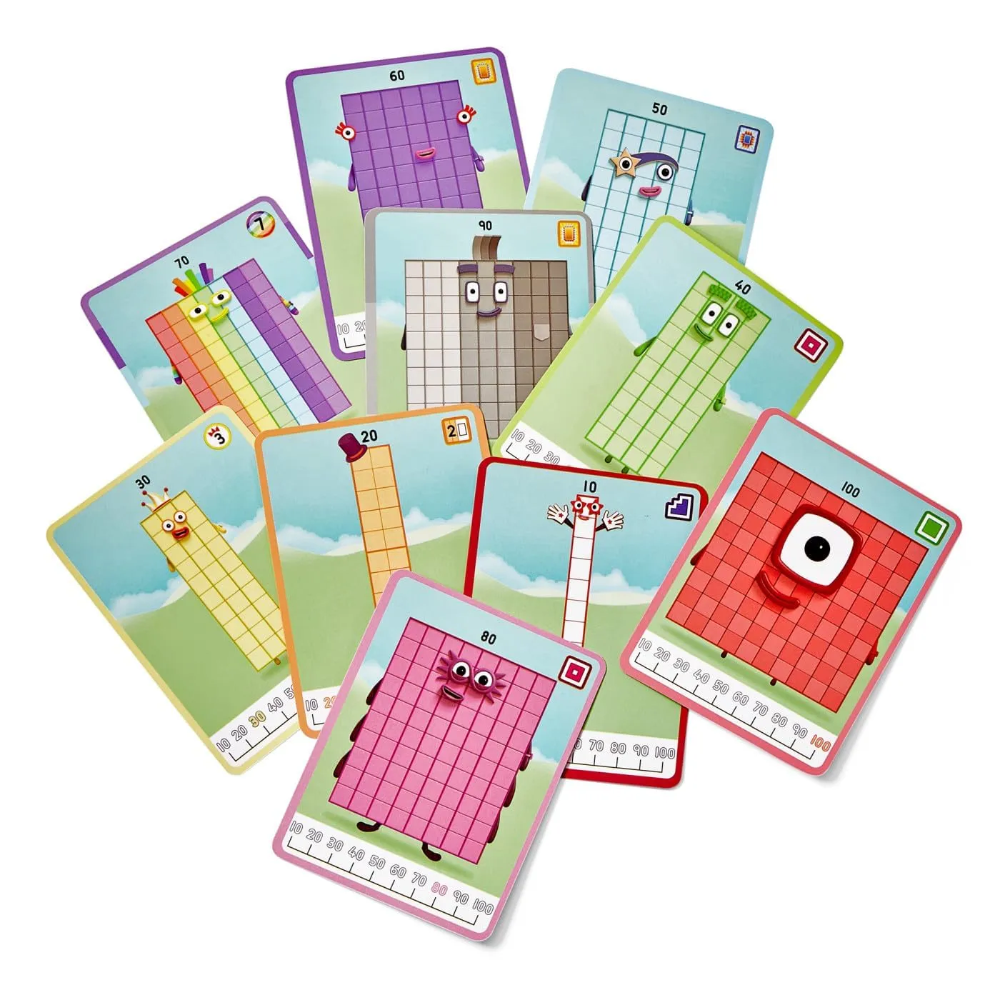 Learning Resources MathLink Cubes Heroes with Zeroes Set 616 Teile