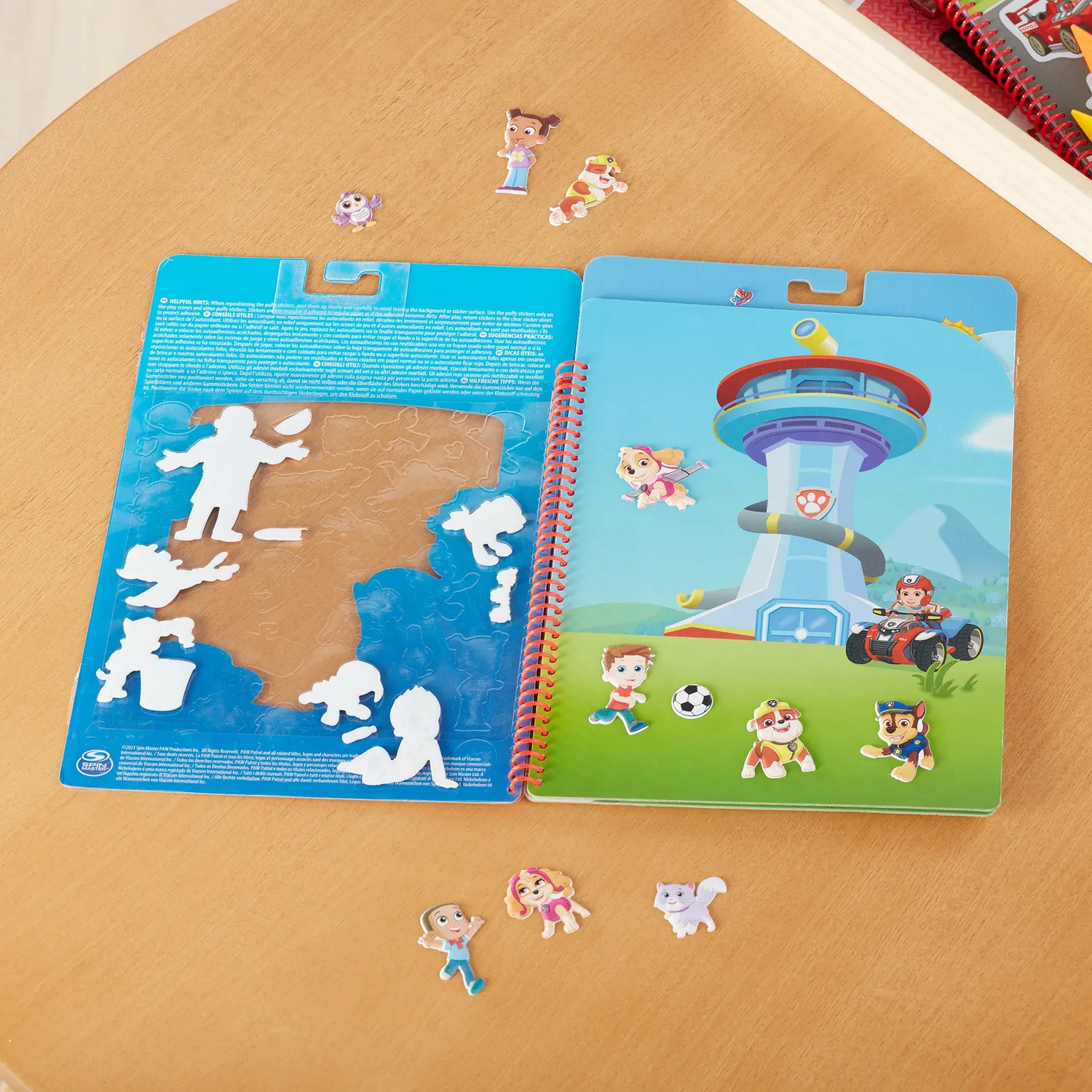 Melissa & Doug PAW Patrol Puffy Stickerbuch Adventure Bay