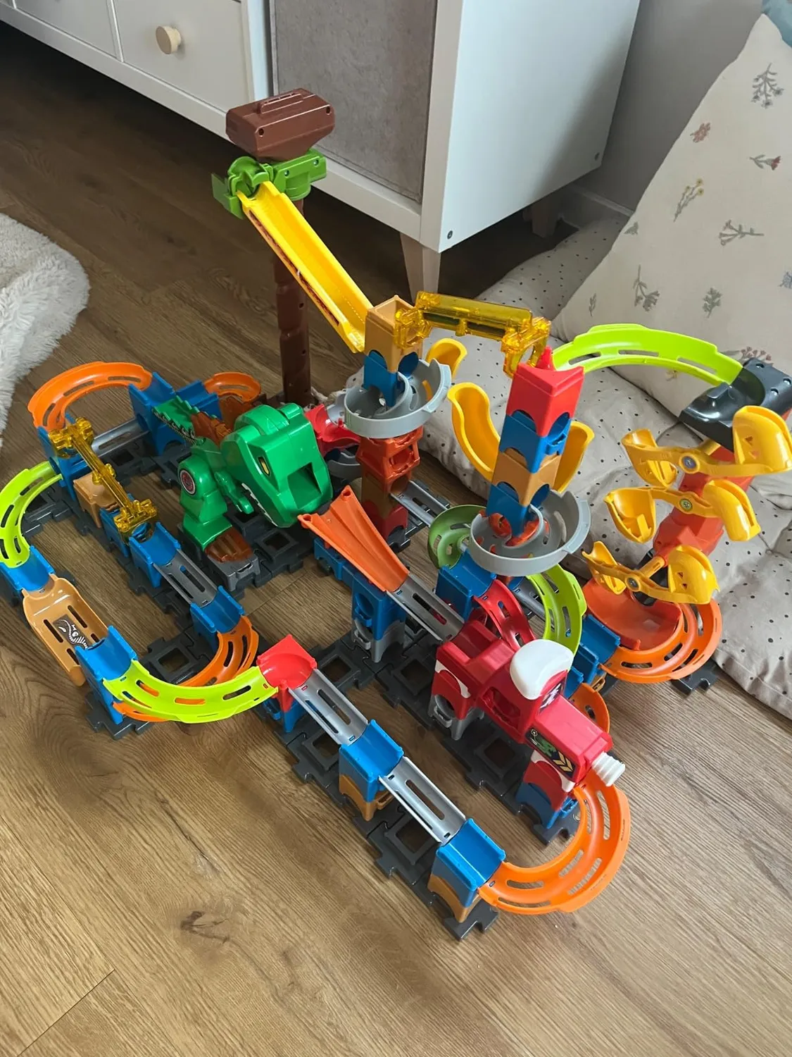 VTech Marble Rush Dino Adventures XL400 Murmelbahn 109-tlg.