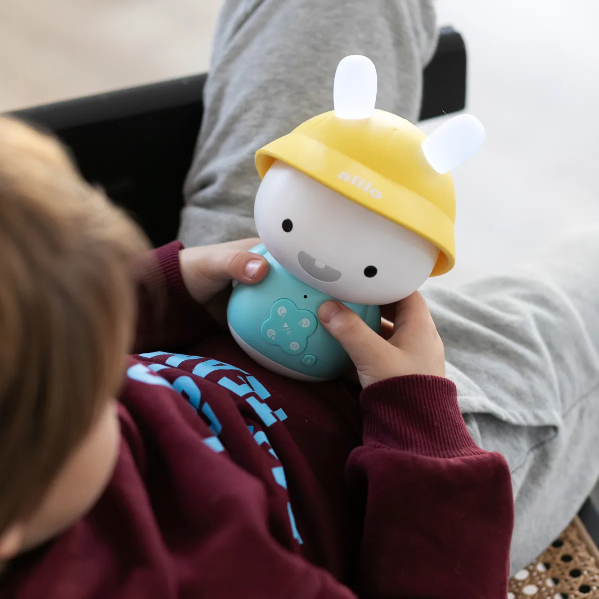 Alilo Baby Bunny G9S+ MP3-Player Nachtlicht gelb Bluetooth