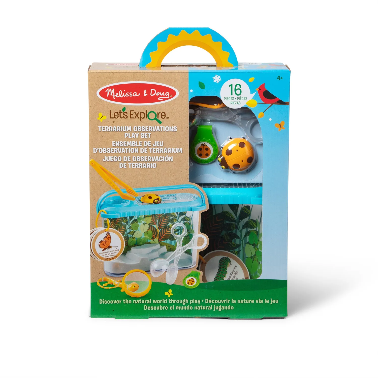 Melissa & Doug Let's Explore Terrarium Beobachtungsset Insekten
