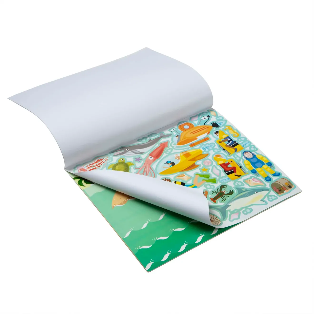 Melissa & Doug Adventure Stickerbuch 245 Sticker wiederverwendbar