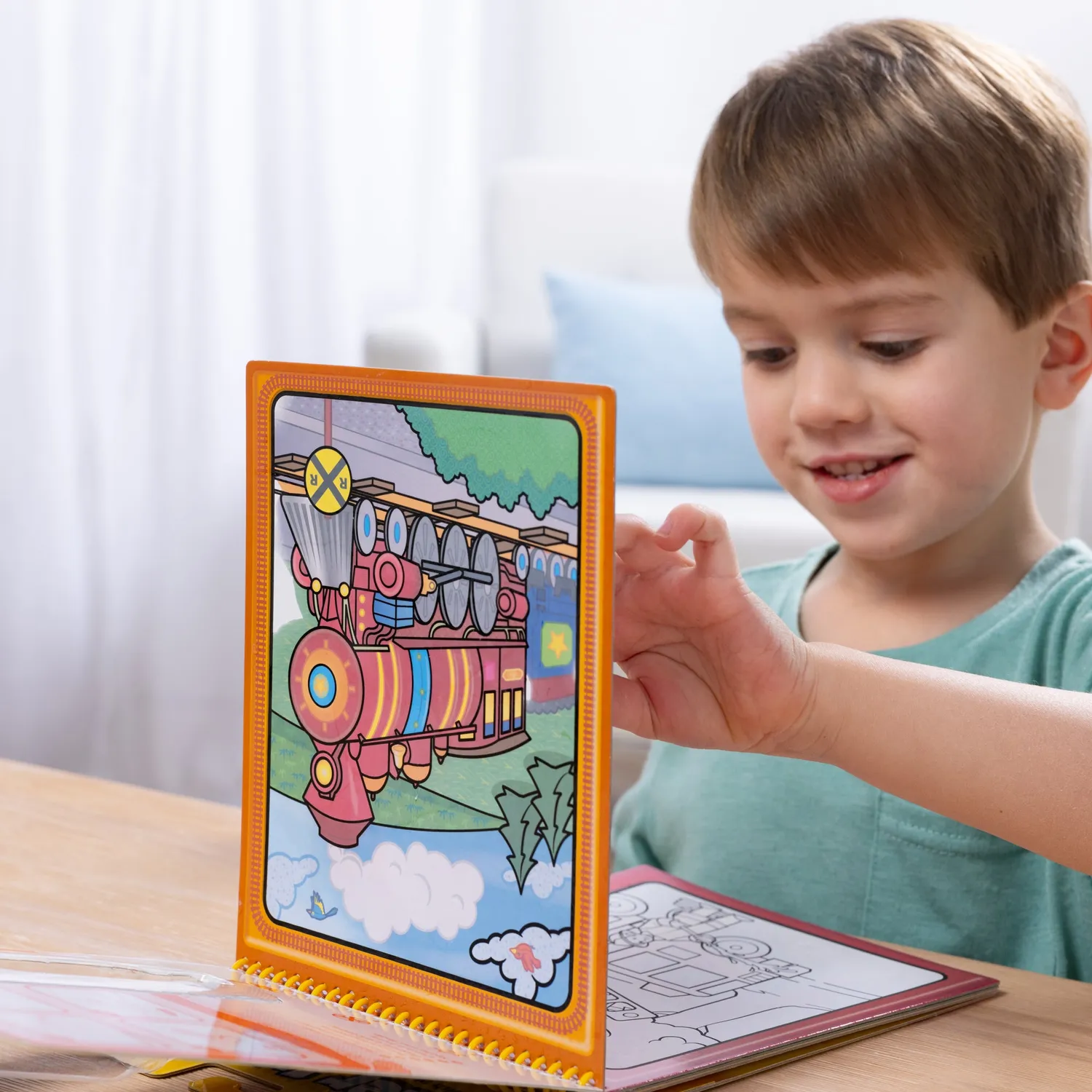 Melissa & Doug Water Wow! Malbuch Fahrzeuge Wasserstift