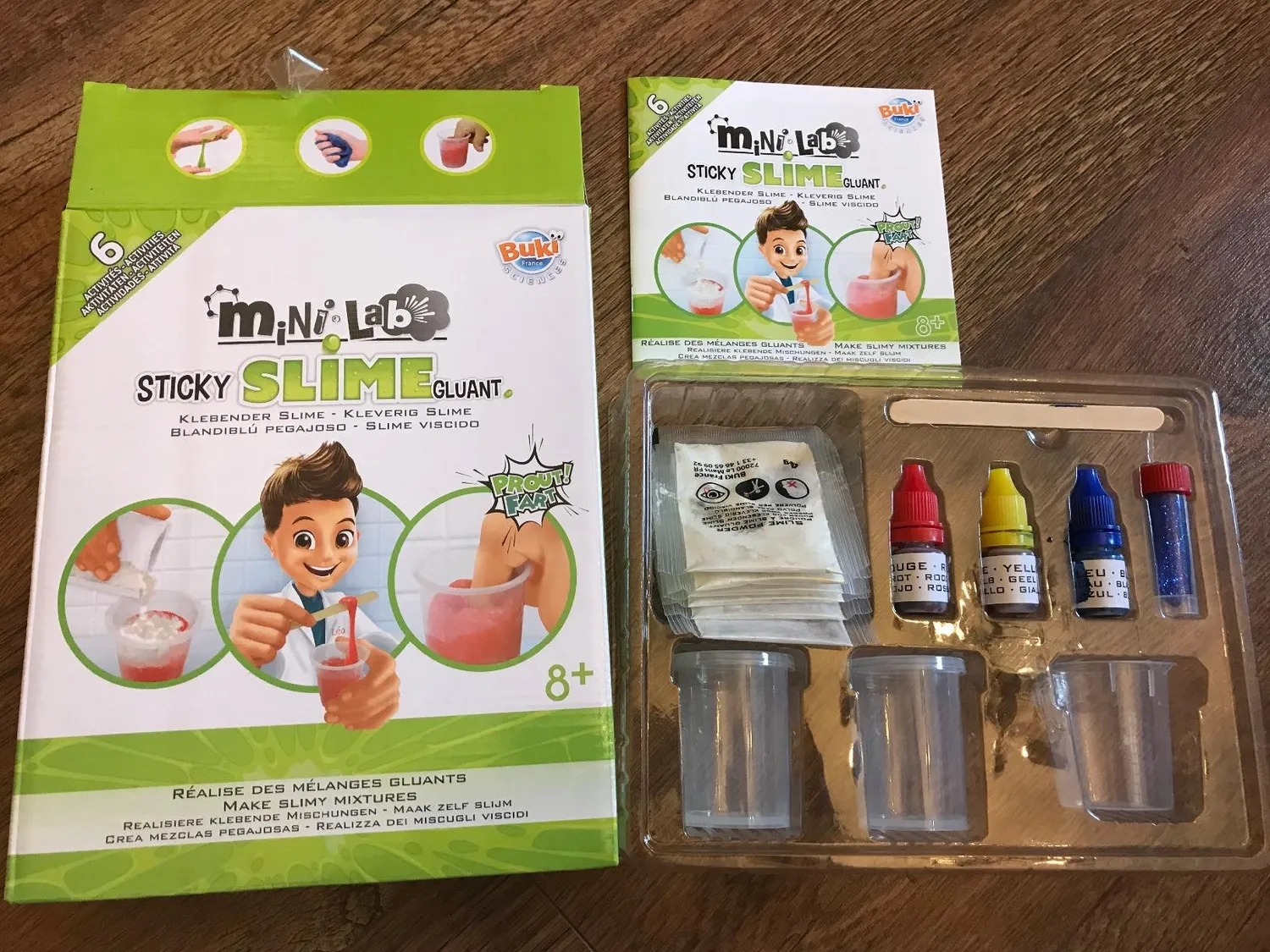 Buki France Mini Lab 3007 Schleim Experimentierkasten