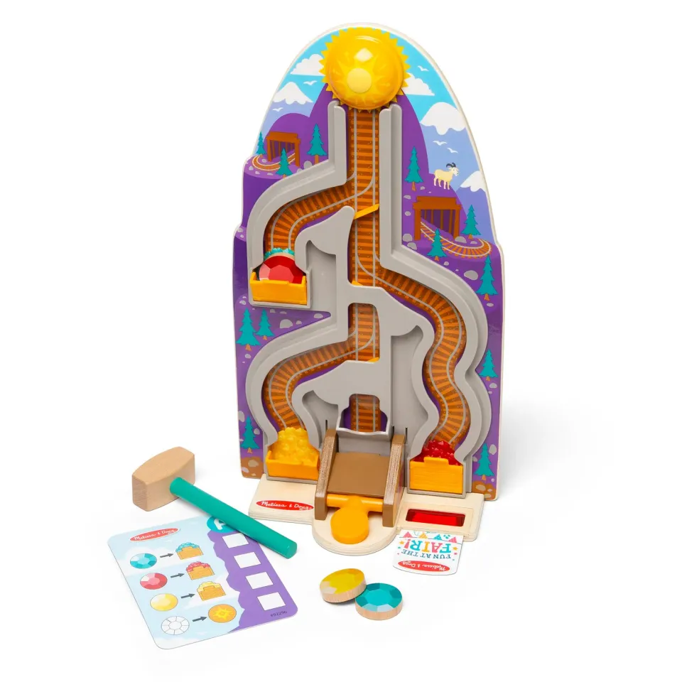 Melissa & Doug Fun at the Fair Ring the Bell Jahrmarktspiel Holz
