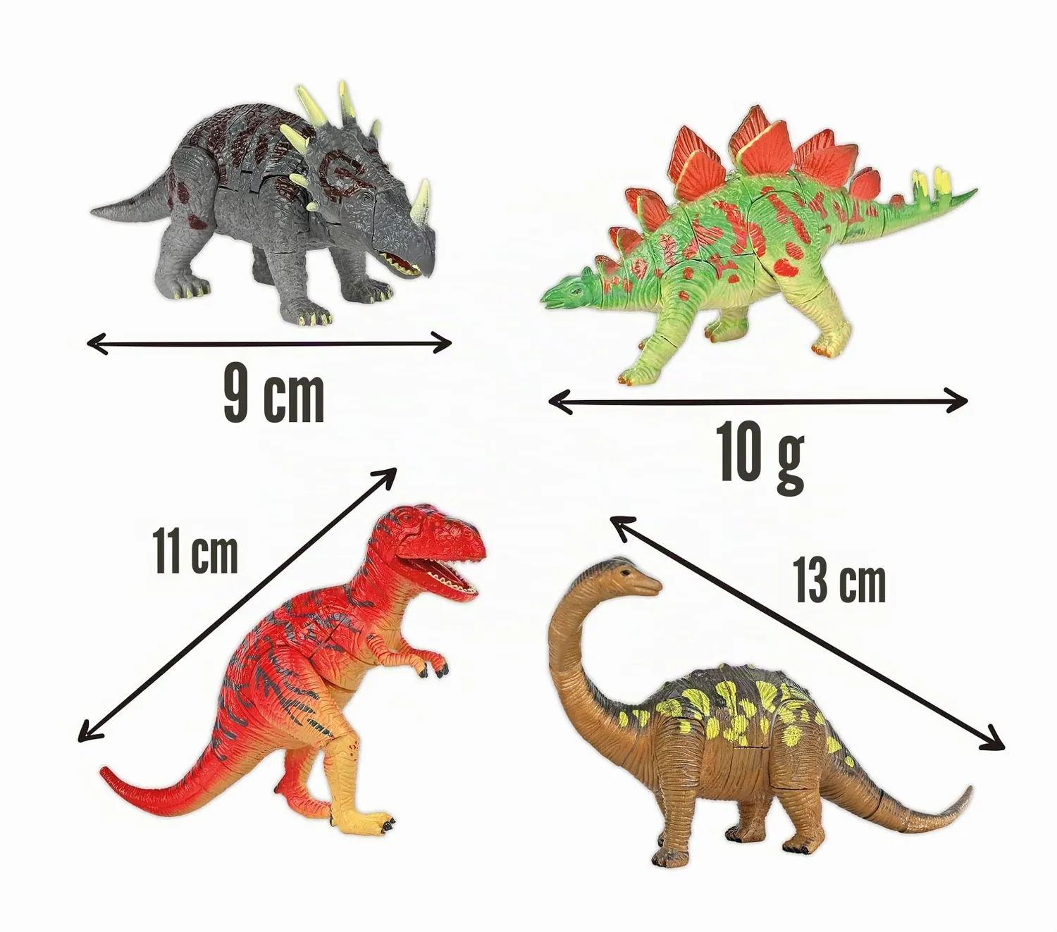 Buki France Riesenei Ausgrabungsset 20cm 4 Dinosaurier