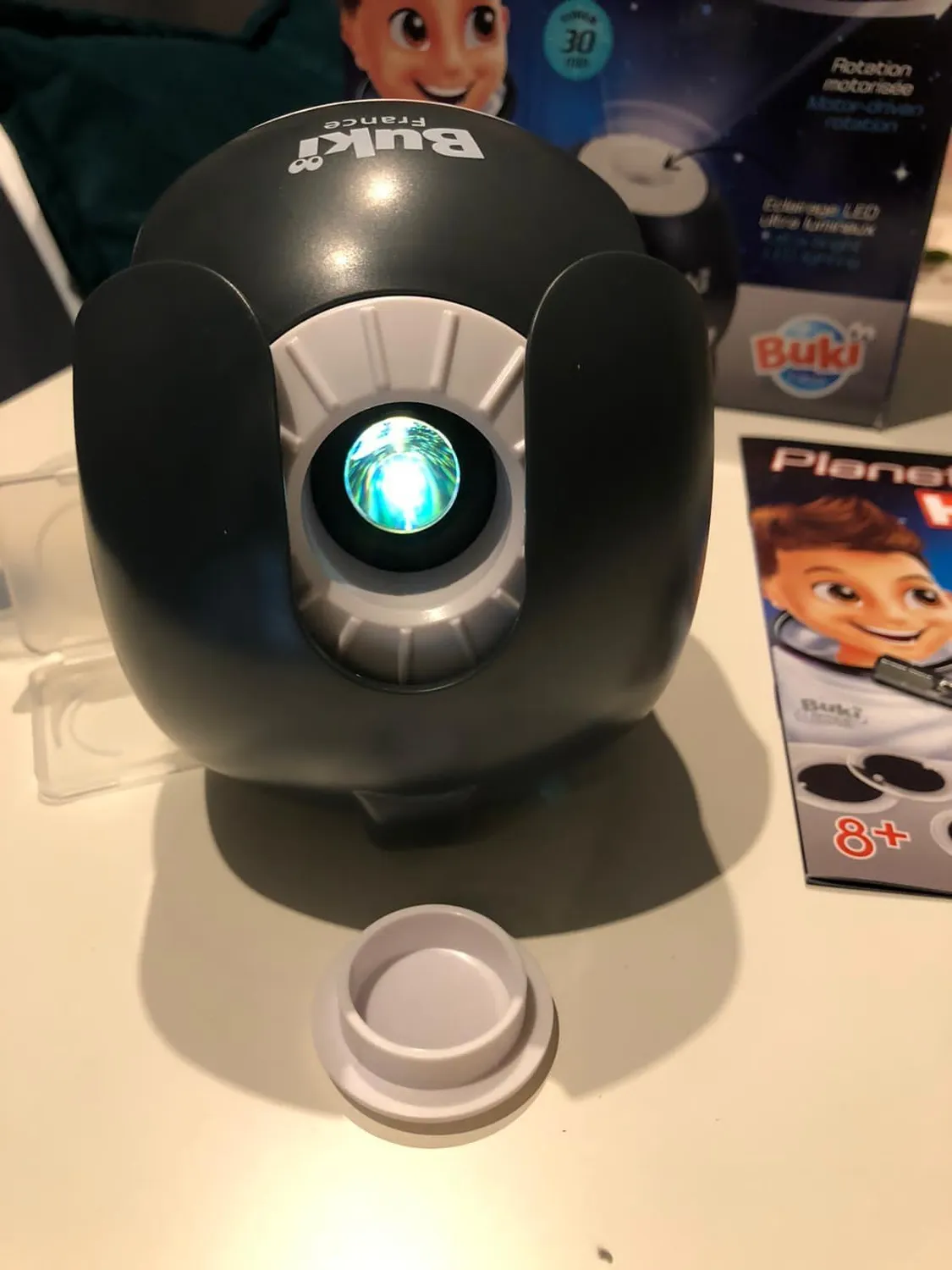 Buki 8002 HD-Planetarium Projektor 3 Scheiben LED