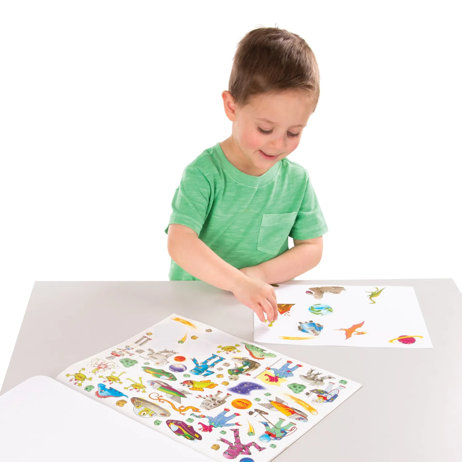 Melissa & Doug Sticker Collection Stickerbuch Dinos 500 Stück