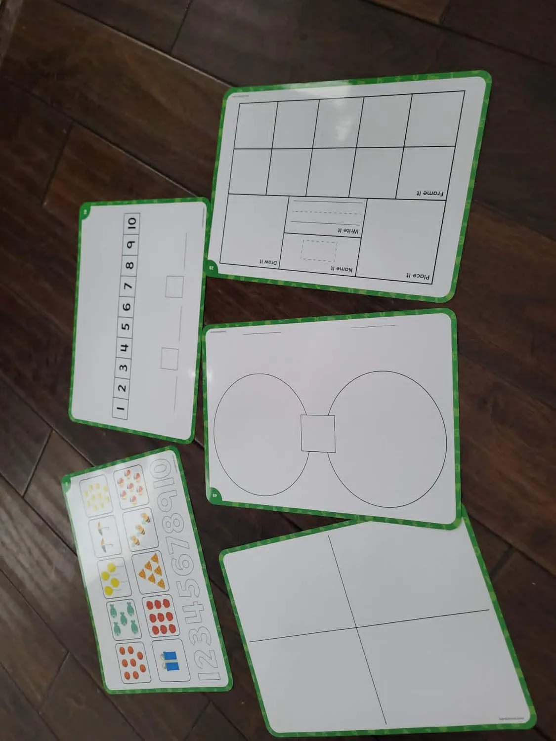Learning Resources Zahlen & Formen Tablett Magnetspiel Vorschule