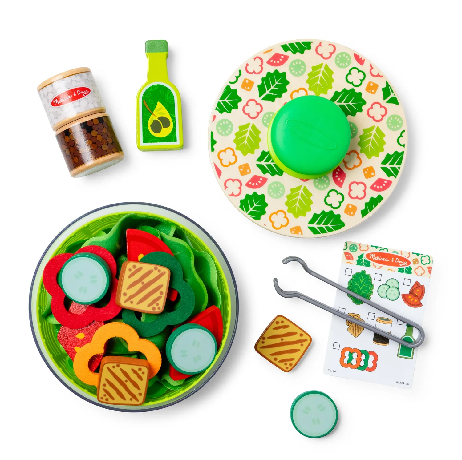 Melissa & Doug Salatspinner Spielset Küche ab 3 Jahren