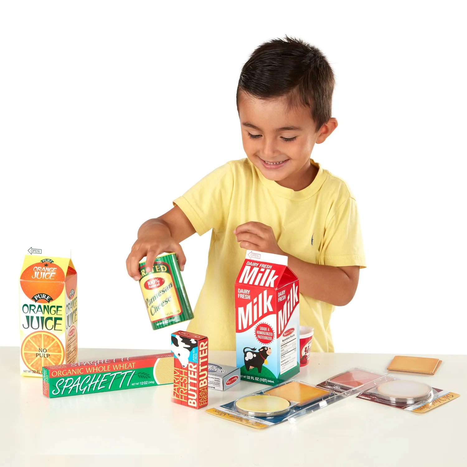 Melissa & Doug Fridge Fillers Spiellebensmittel Set