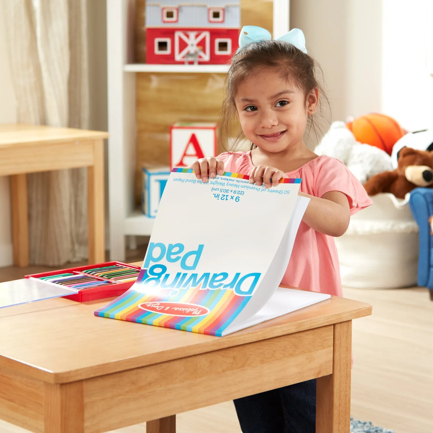 Melissa & Doug Drawing Zeichenblock Malpapier 23x30 cm