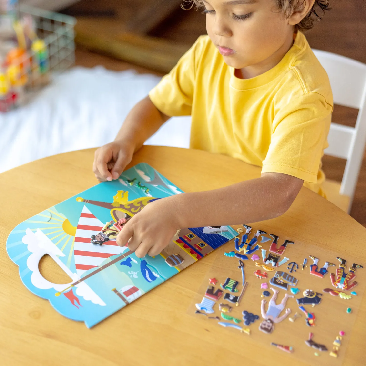 Melissa & Doug Puffy Sticker Pirat 51 Sticker