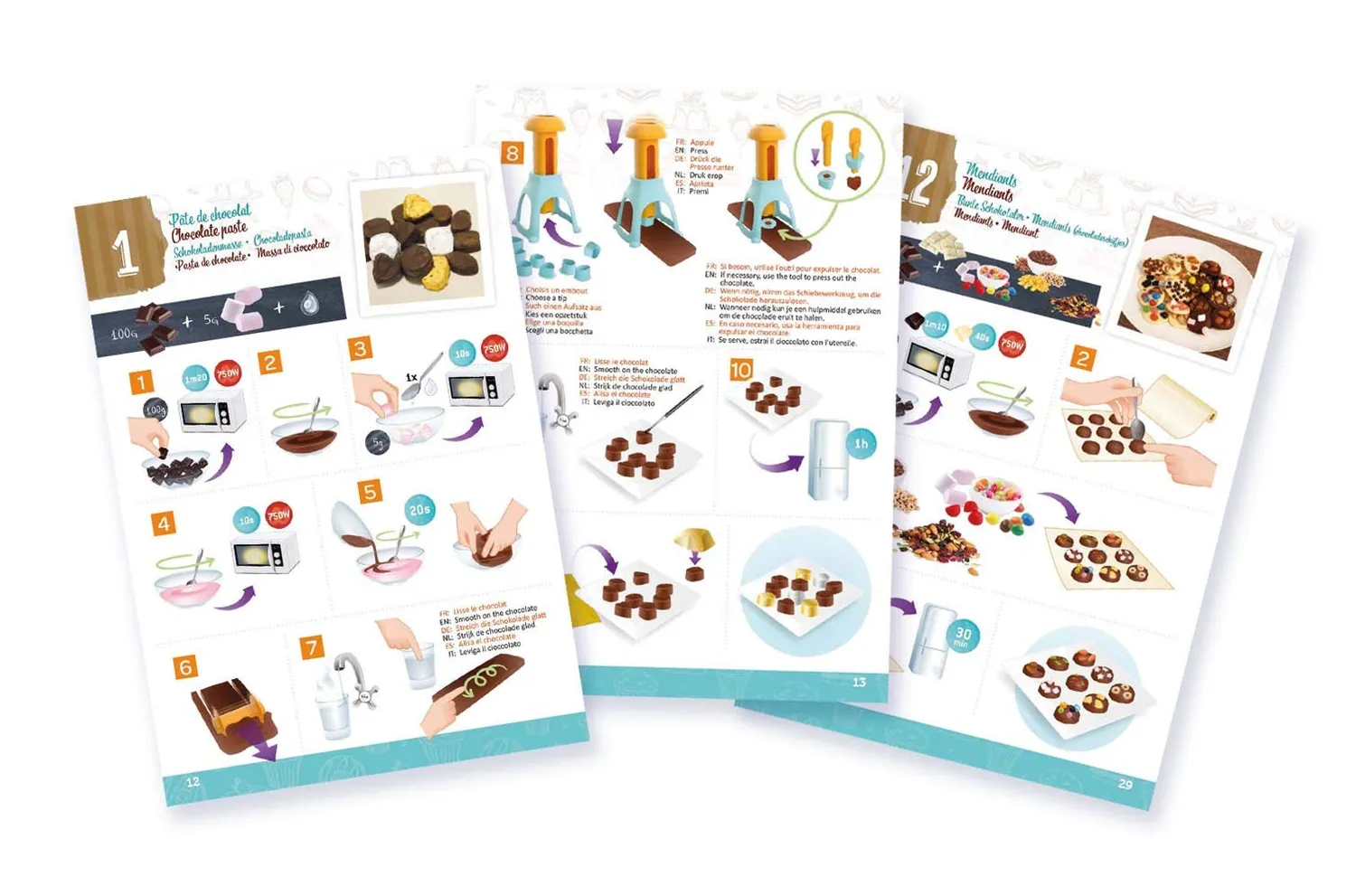 Buki France Cook Chef Schokolade Experimentierkasten 20 Rezepte