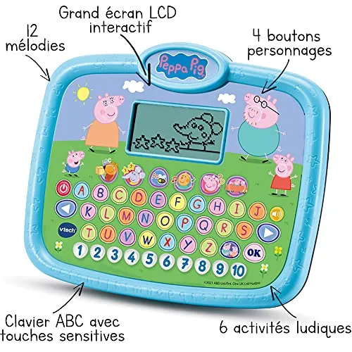 VTech Peppa Pig Super Lerntablett Tablet französisch 2-5 Jahre