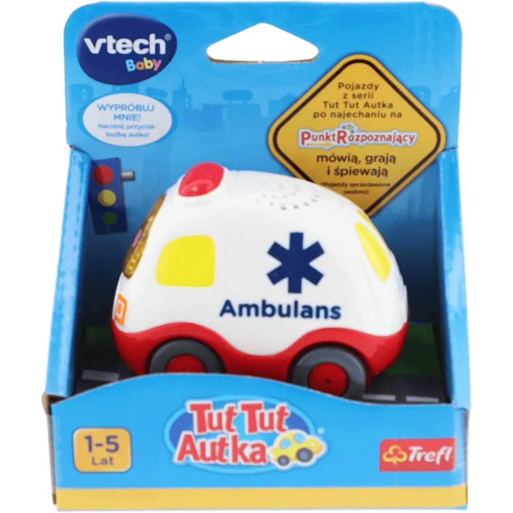 VTech Tut Tut Baby Flitzer Krankenwagen Spielzeugauto ab 1 Jahr