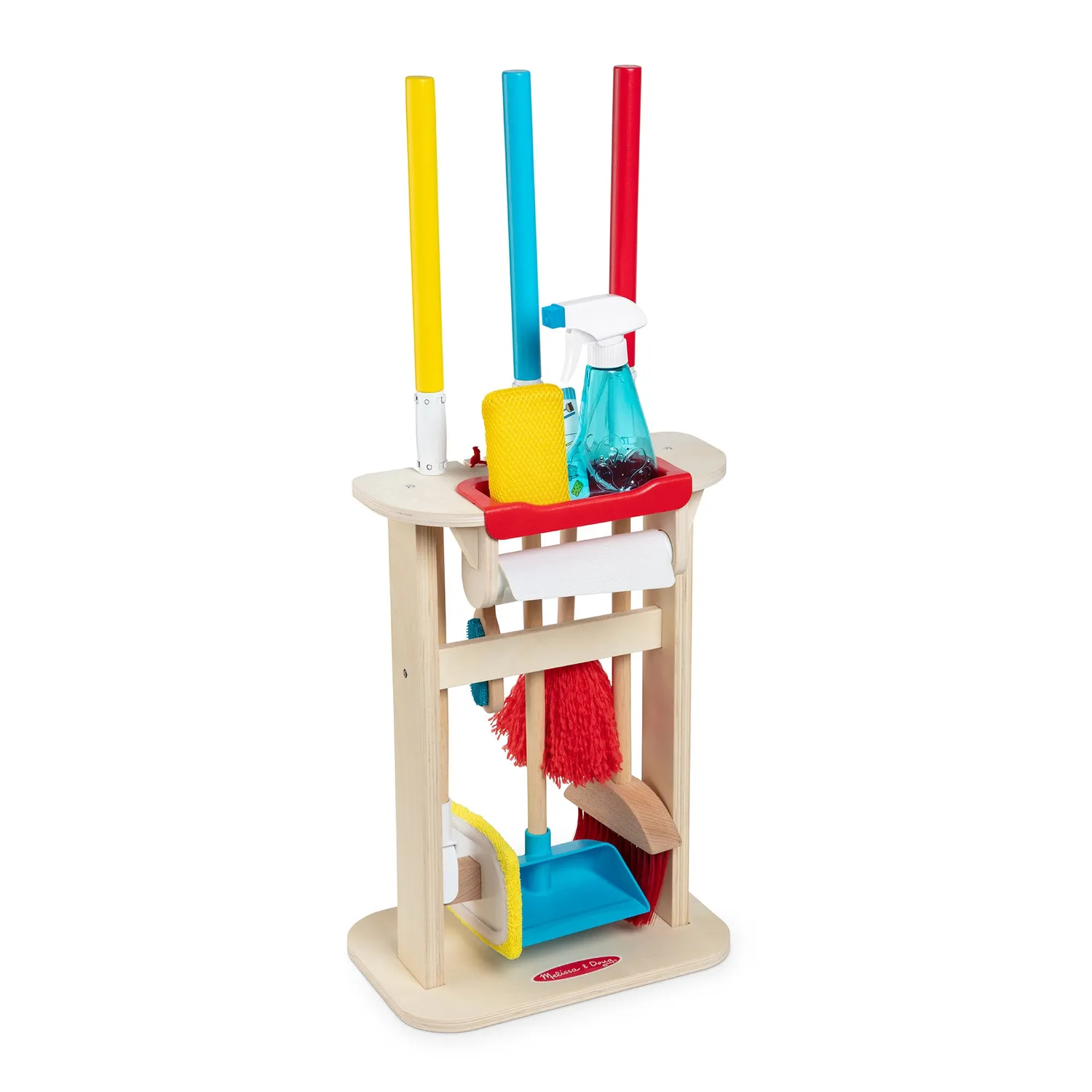Melissa & Doug Deluxe Sparkle & Shine Putzset Holz 9-teilig