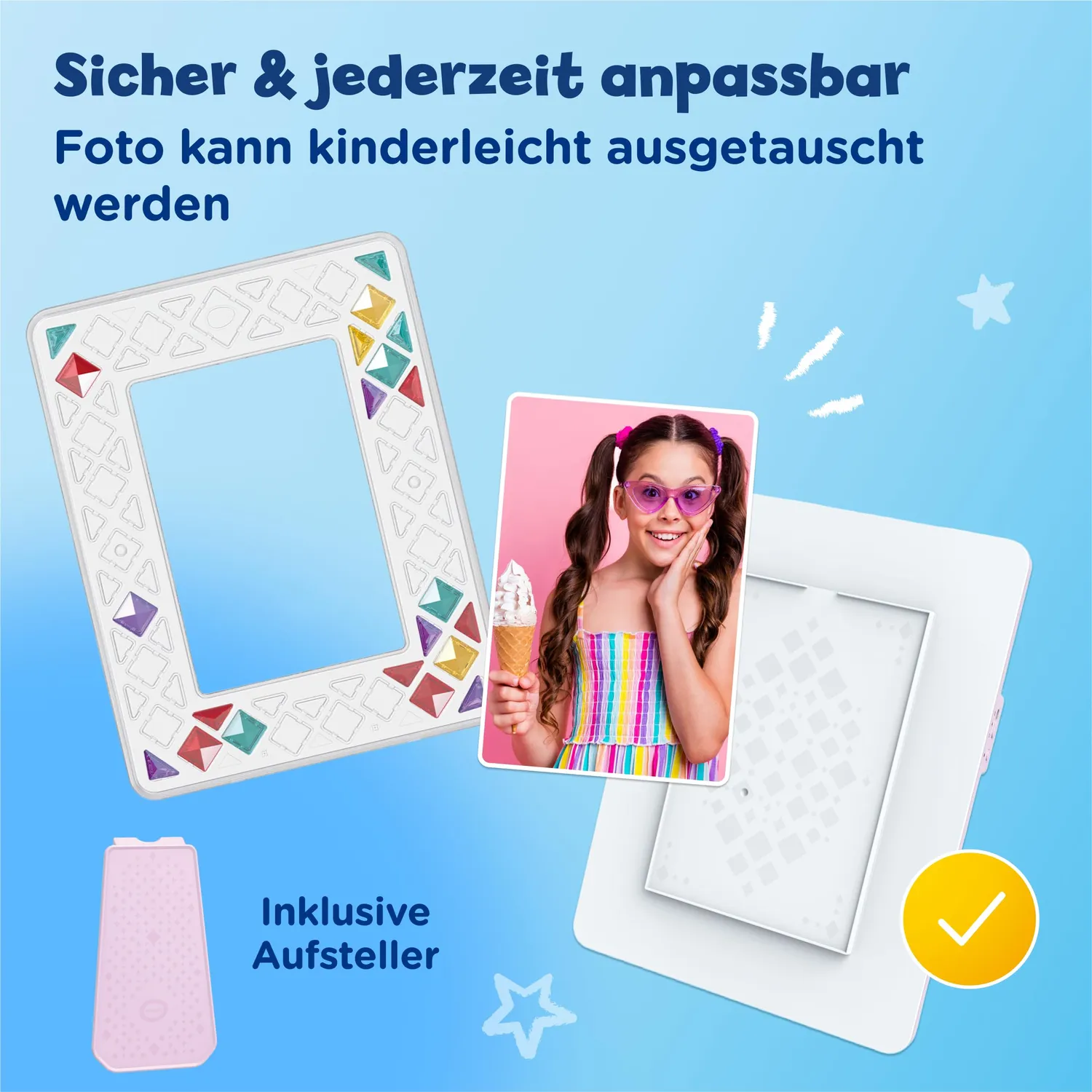 VTech Mosaic Magic Lights Bilderrahmen Mosaik-Set
