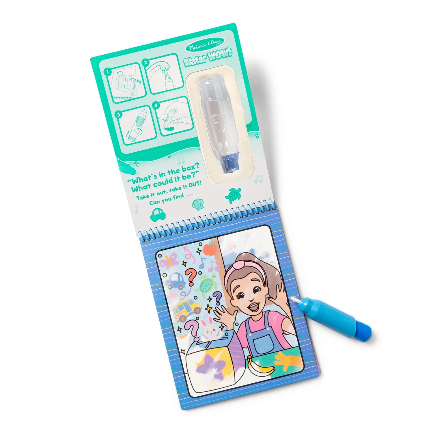 Melissa & Doug Water Wow Ms. Rachel Malbuch Find Count