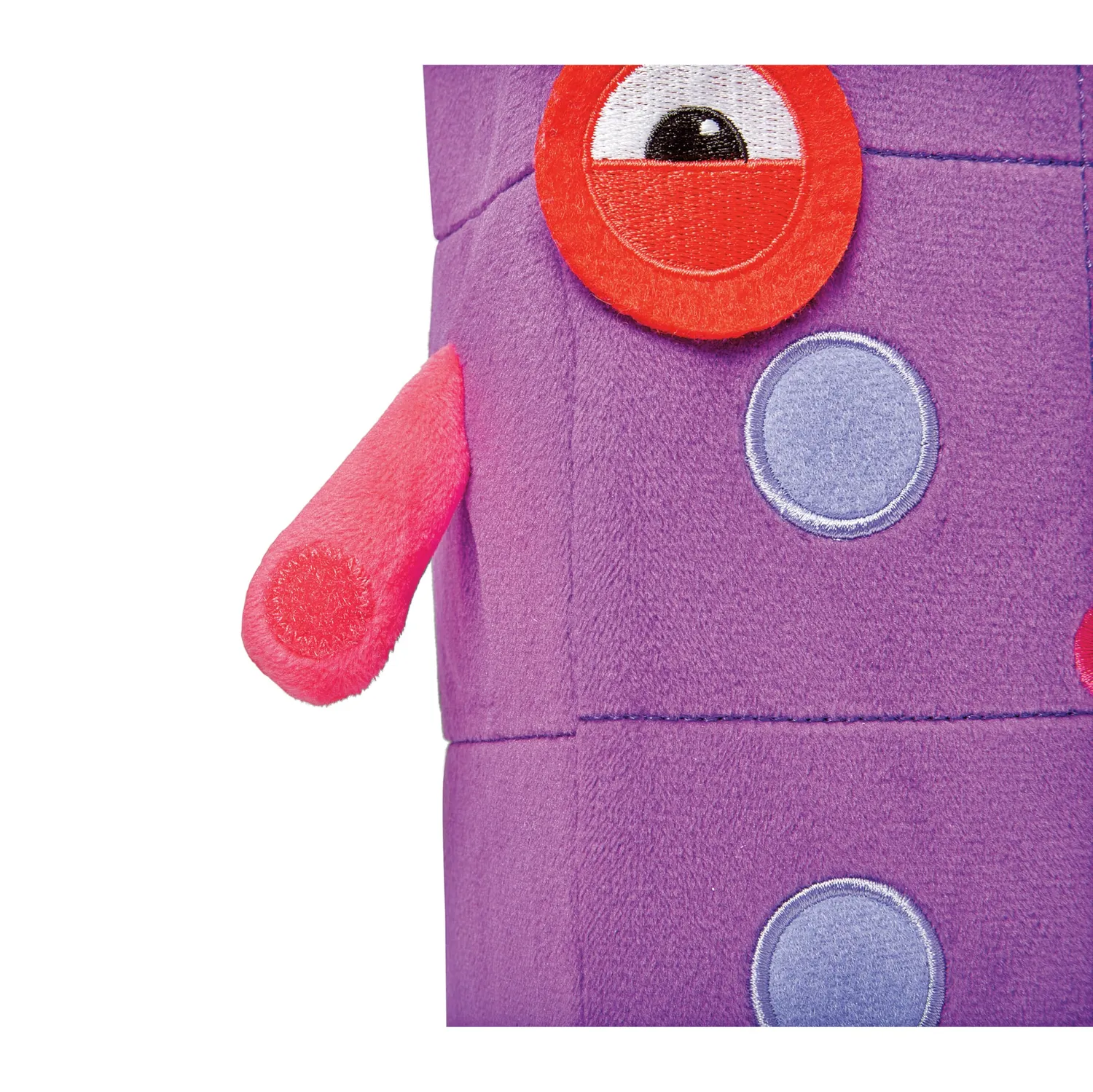 Learning Resources Numberblocks Sechs Kuscheltier groß lila