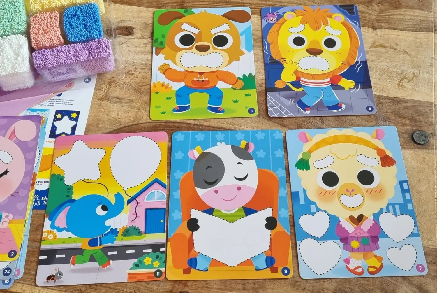 Learning Resources Spielschaum Gefühle Set 26 Aktivitäten ab 3