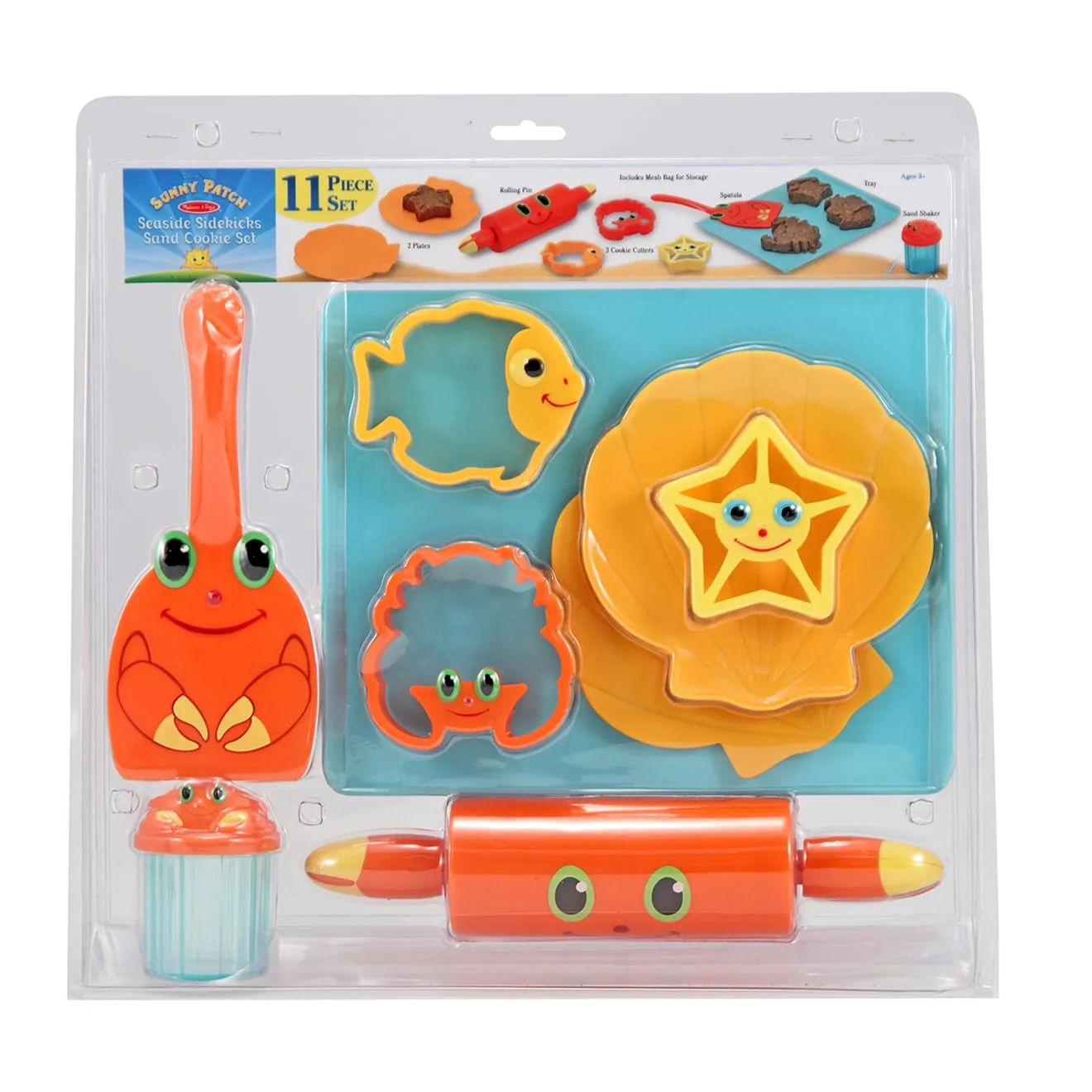 Melissa & Doug Seaside Sidekicks Sandspielset Keks