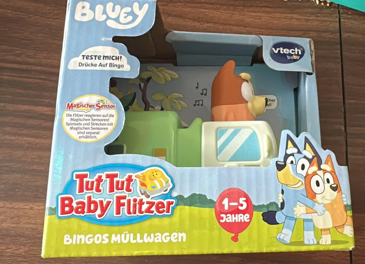 VTech Tut Tut Bingos Müllwagen Spielauto 1-5 Jahre Musik