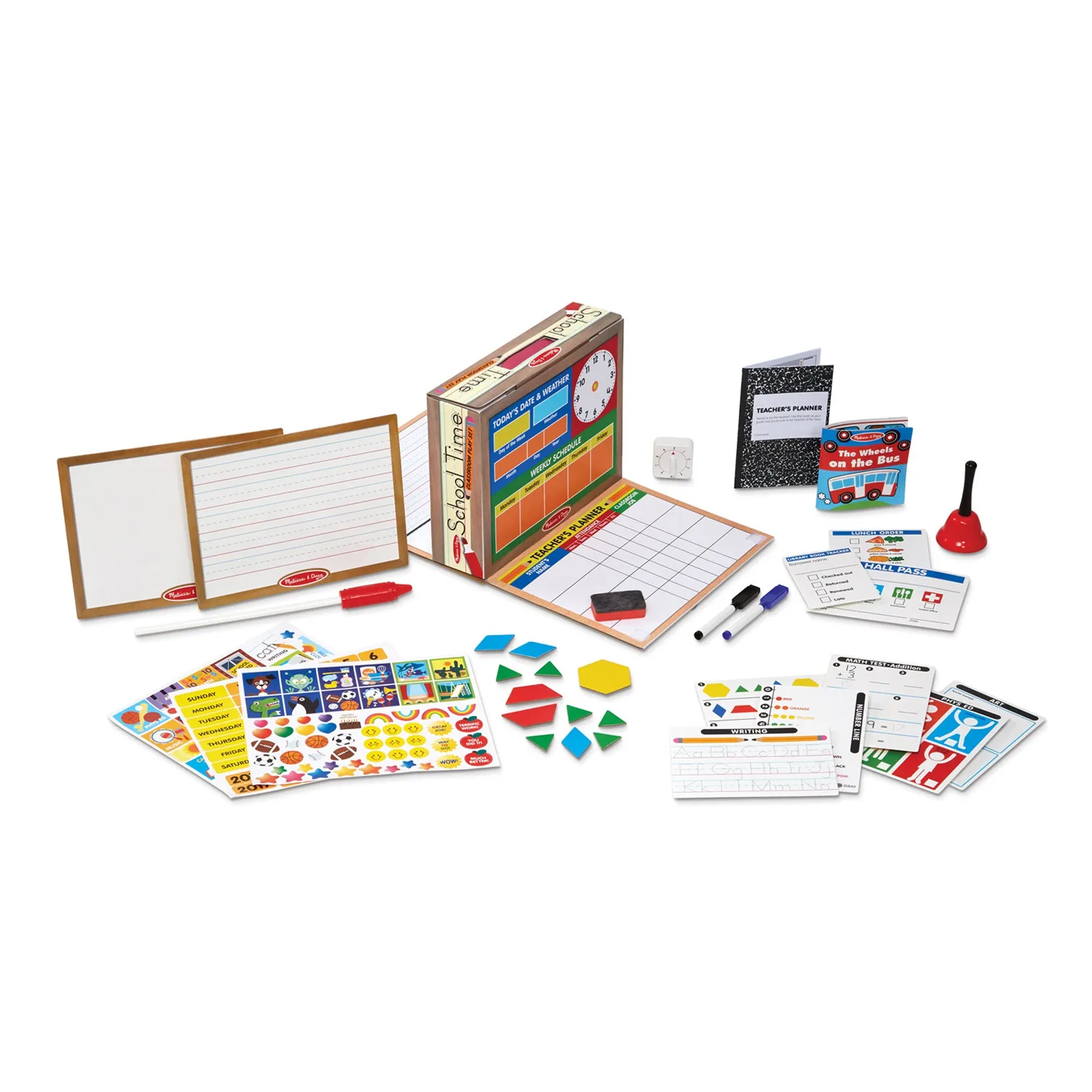 Melissa & Doug School Time Klassenzimmer Spielset Schule ab 3 J.