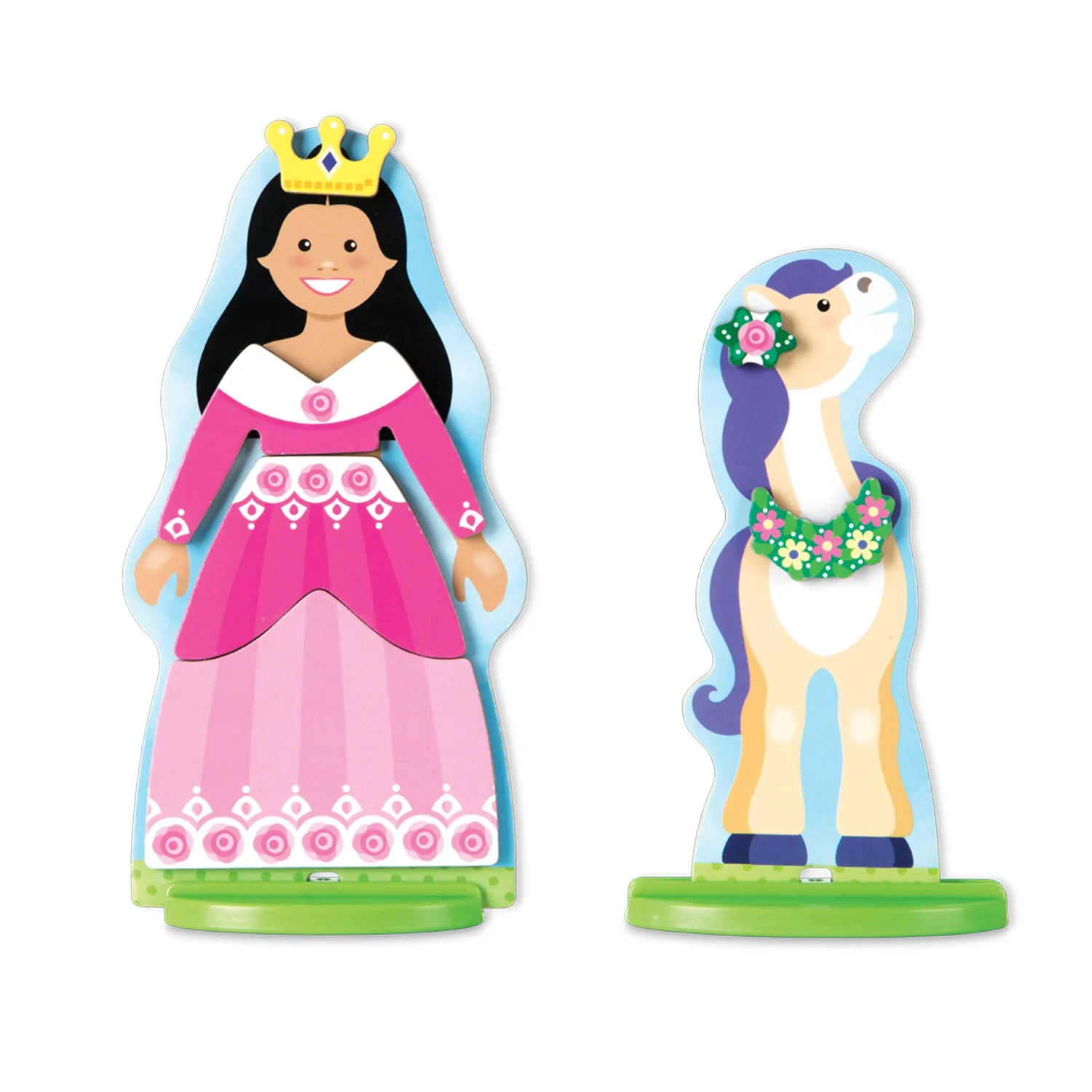 Melissa & Doug Princess Magnetspiel Anzieh Set 37-tlg