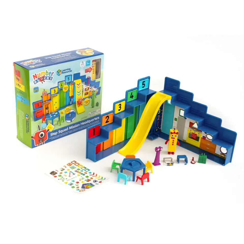 Learning Resources Numberblocks Step Squad Hauptquartier Spielset