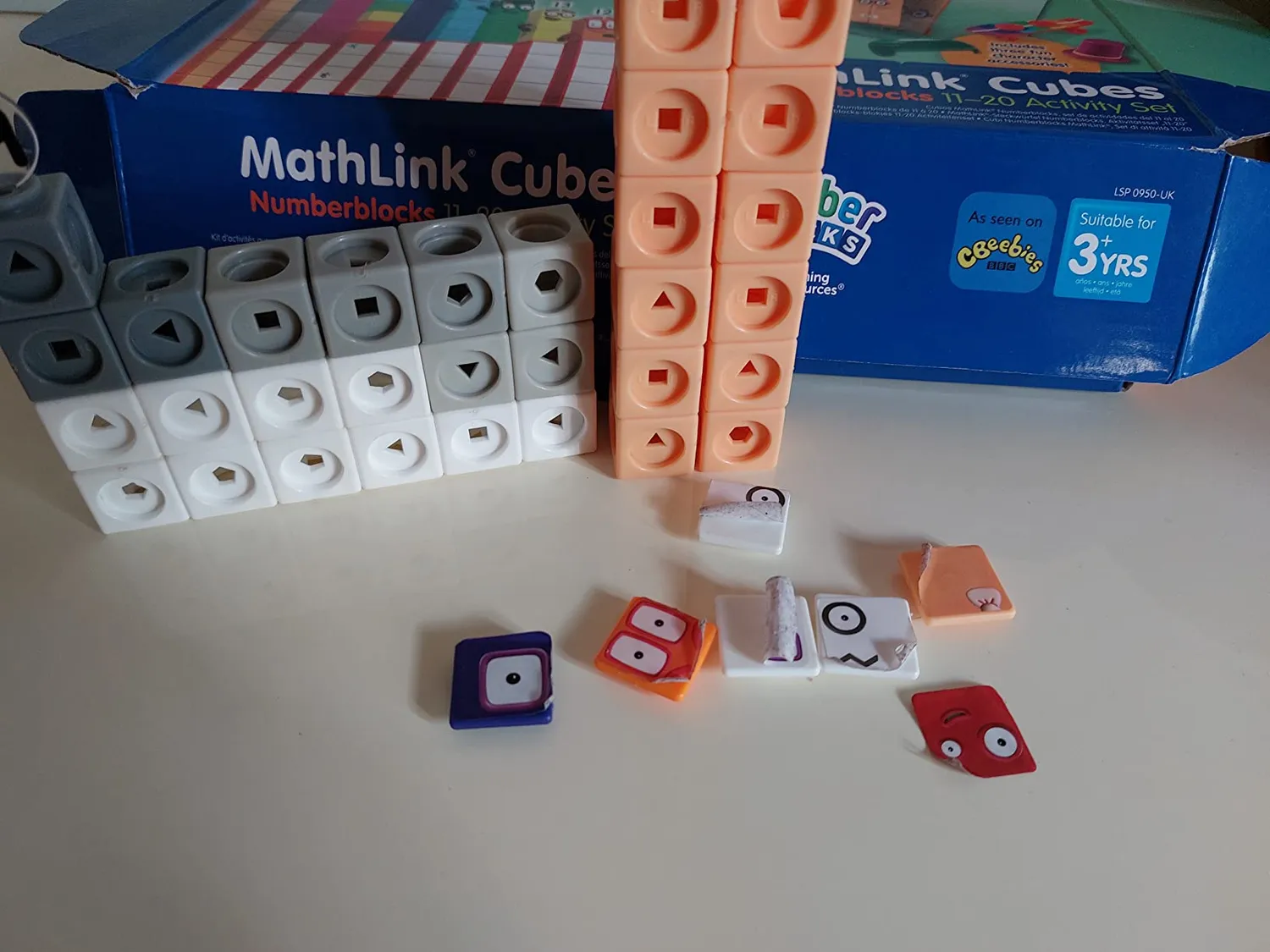 Learning Resources Numberblocks 11-20 Steckwürfel
