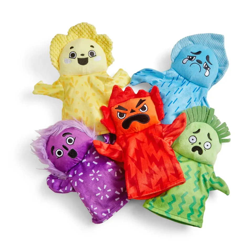 Learning Resources Feelings Family Handpuppen Set 5 Gefühle Stoff