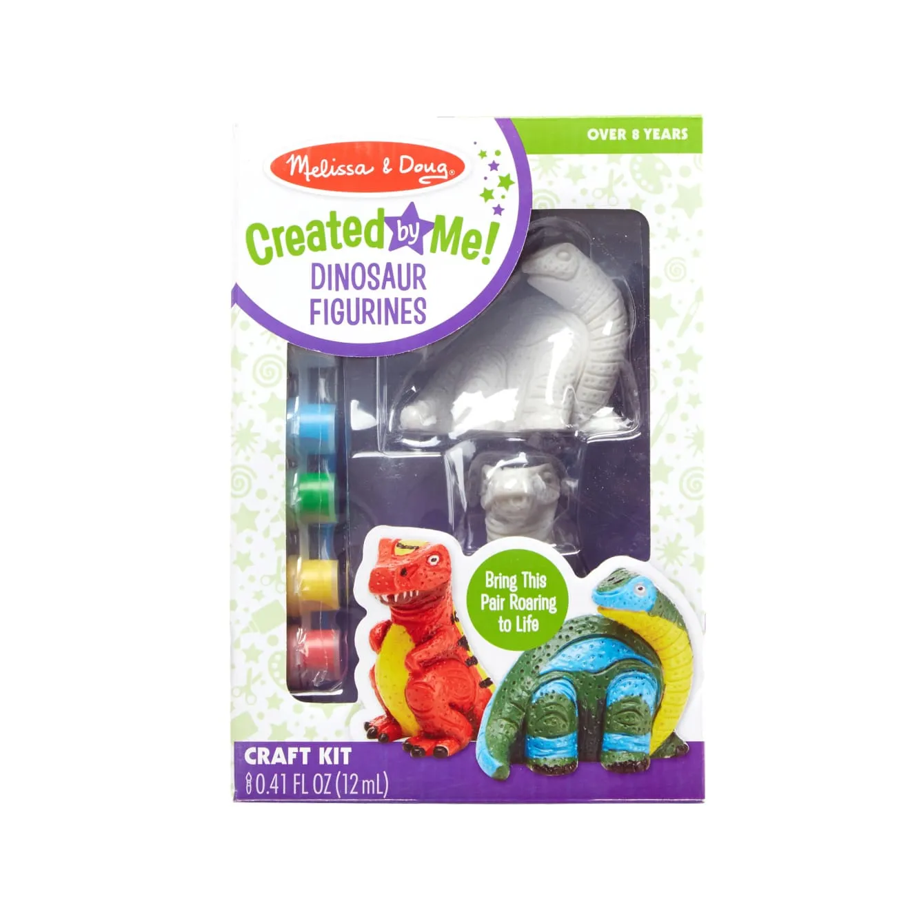 Melissa & Doug Created by Me Dinosaurier Bastelset 2 Figuren