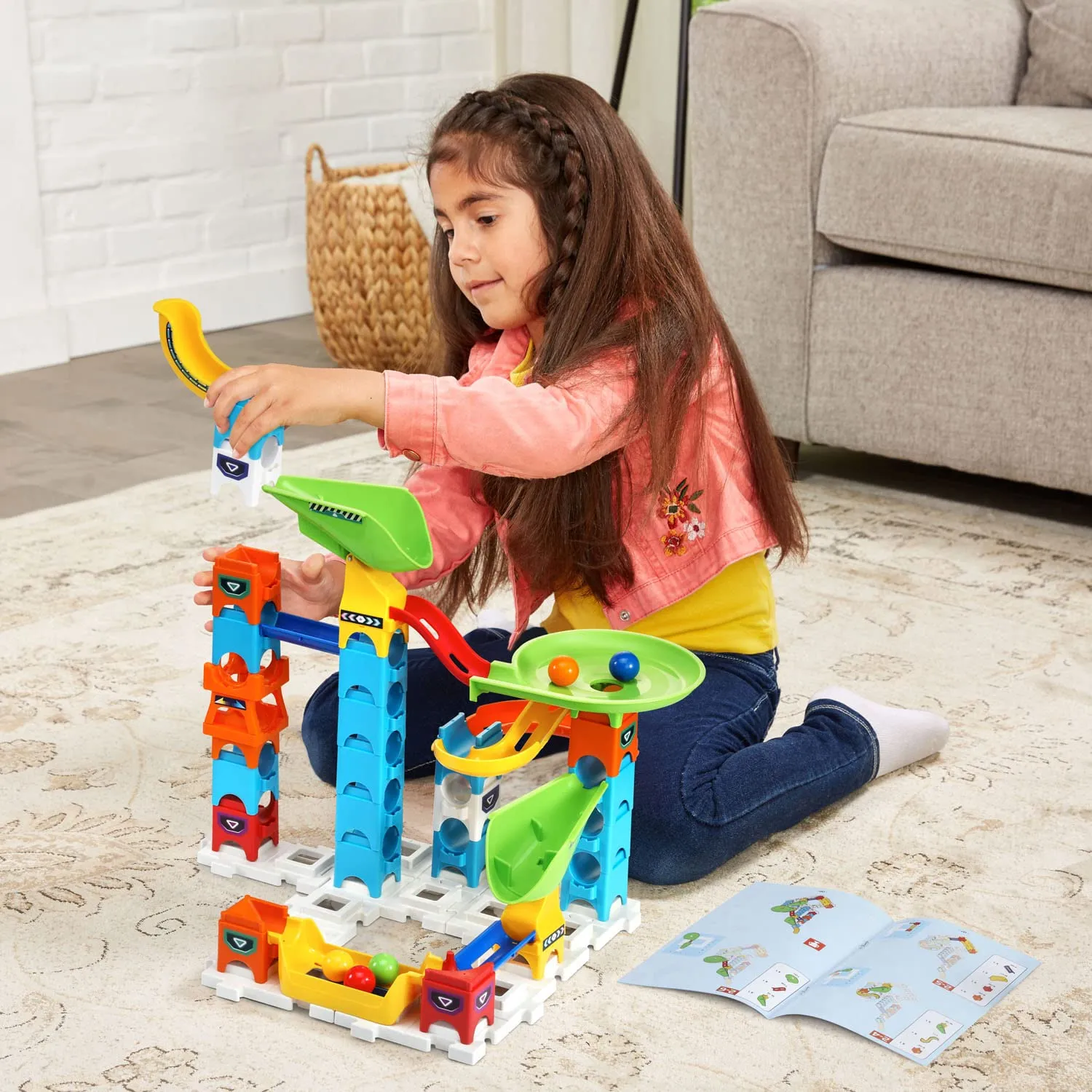 VTech Marble Rush Tip and Swirl Murmelbahn 52 Teile