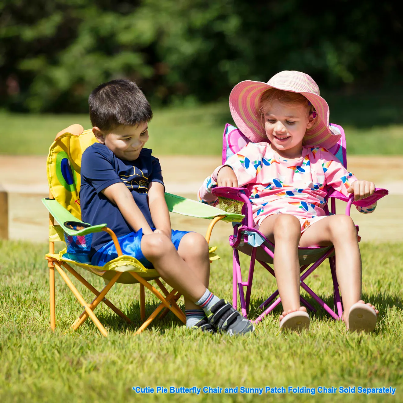 Melissa & Doug Cutie Pie Butterfly Camp Chair Faltstuhl Schmetterling