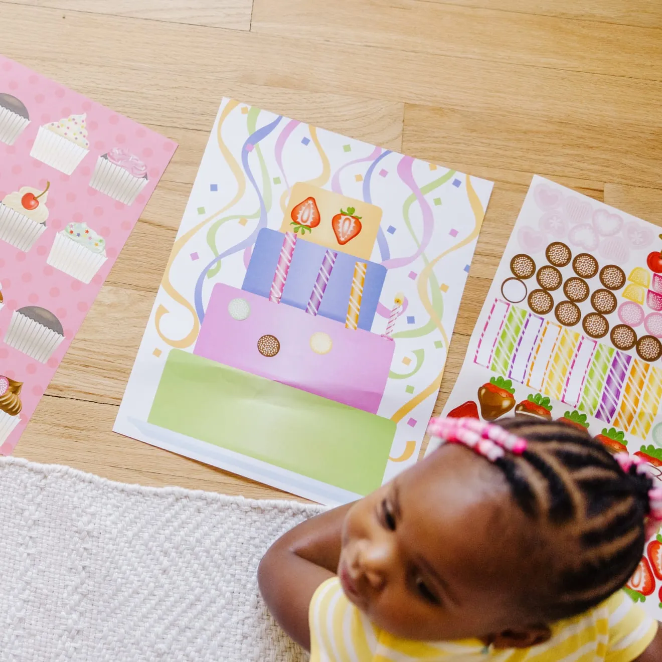 Melissa & Doug Sweets Treats Stickerblock 16 Seiten