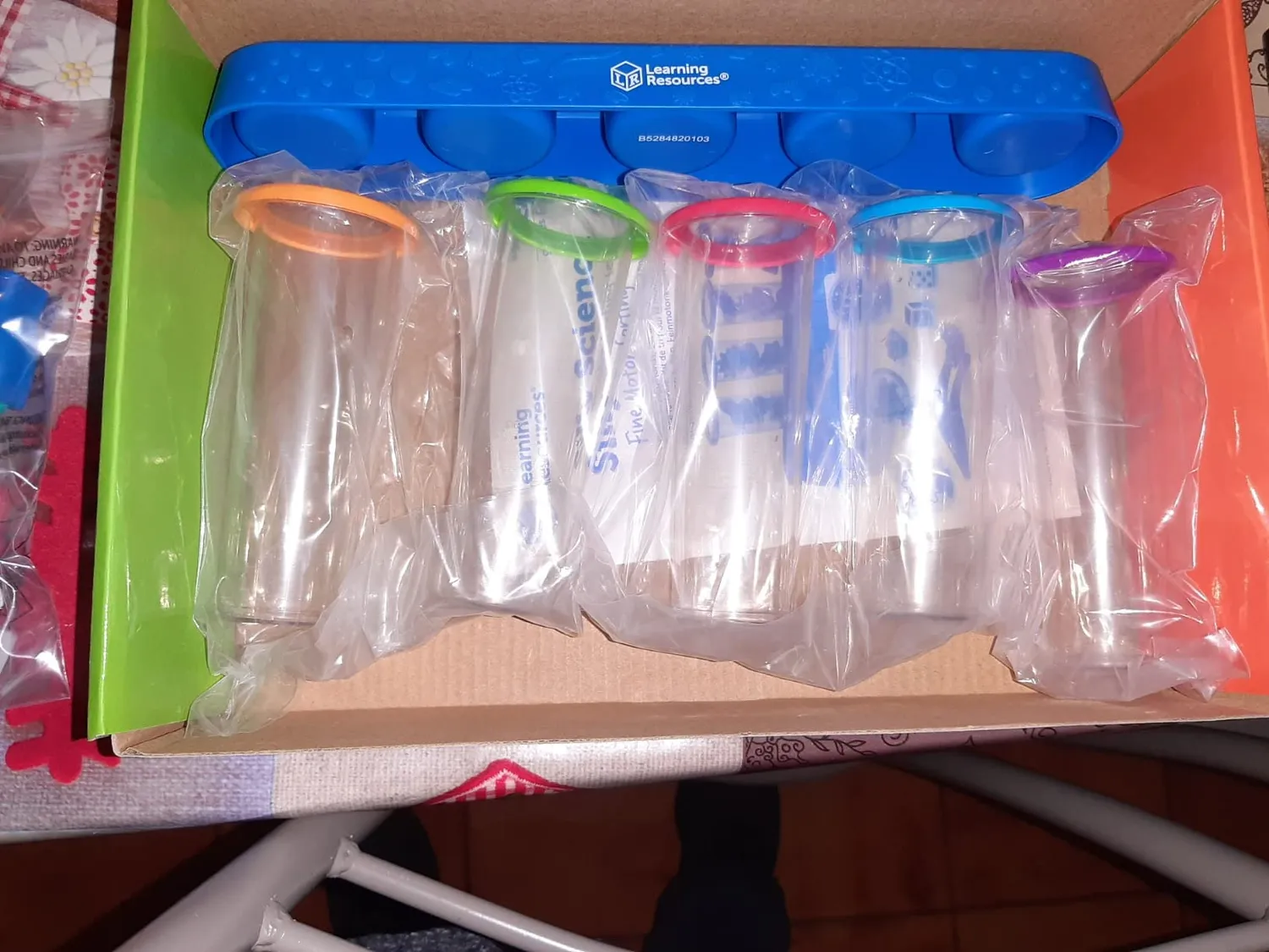 Learning Resources Lustige Wissenschaft Sortierset 55 Teile Pinzette